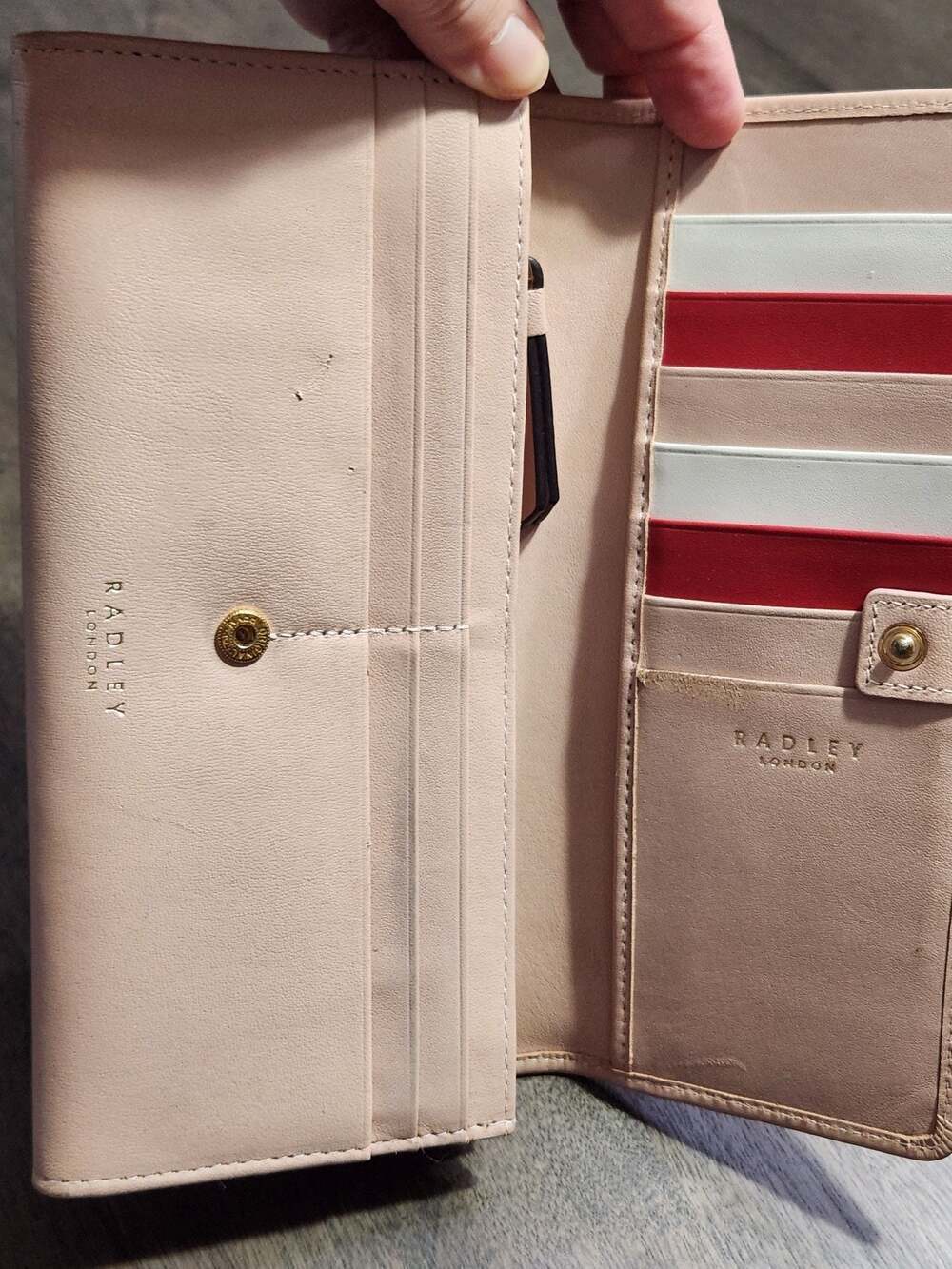 Radley London Party Season Large Leather Flapover Matinee Wallet - Picture 4 of 6